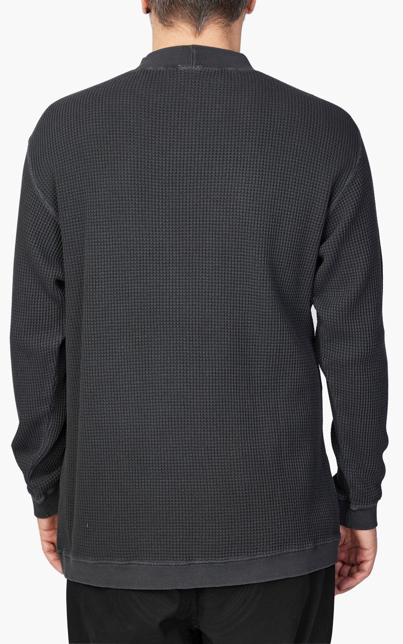 Manastash Heavy Snug Thermal Mock Neck Black - Image 5