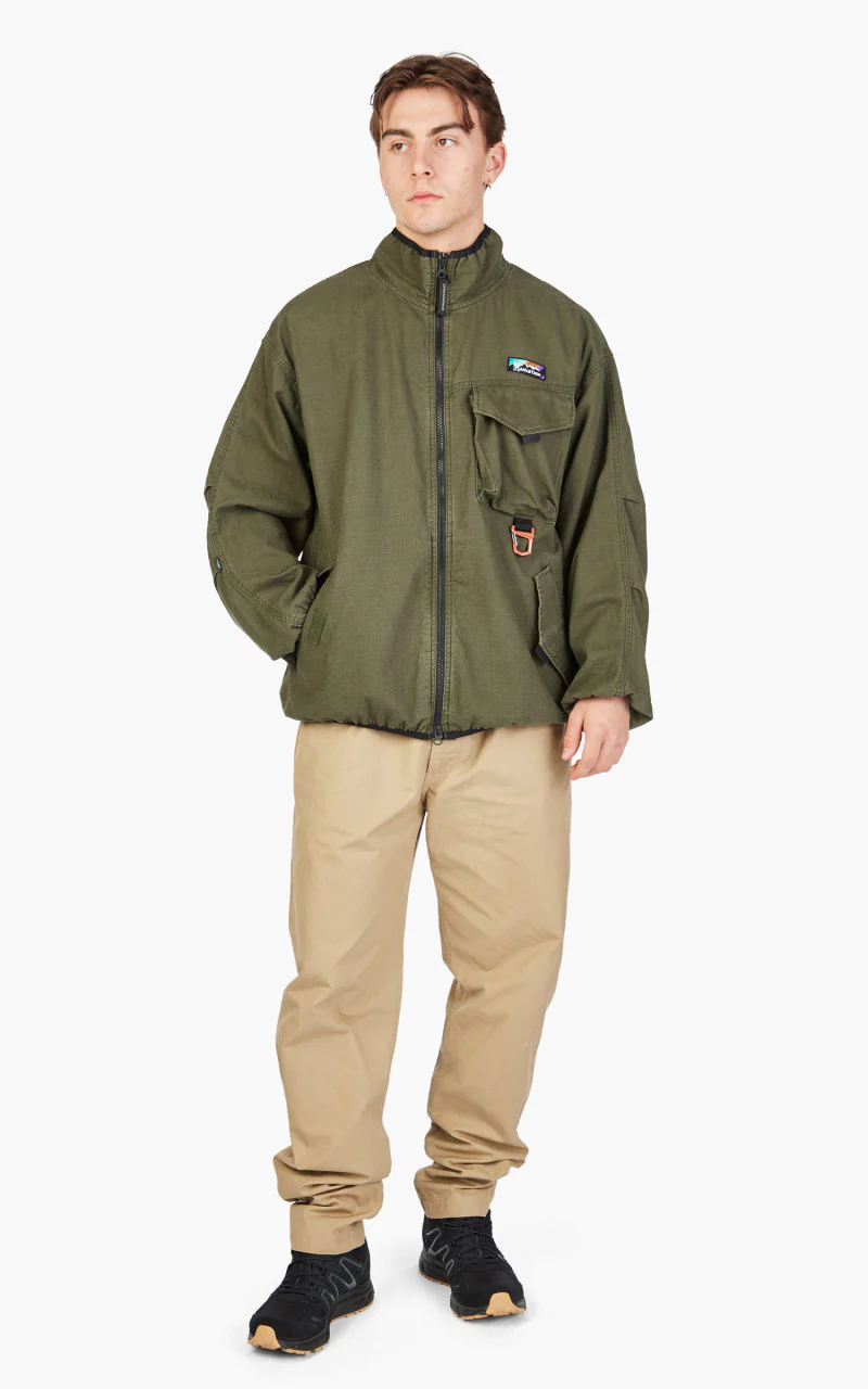 Manastash Mh-Rip Jacket Olive - Image 2