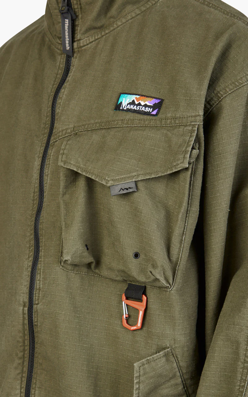 Manastash Mh-Rip Jacket Olive - Image 5