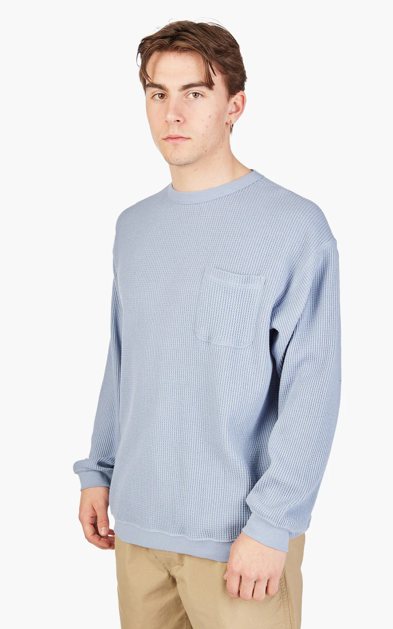 Manastash Snug Thermal L/S Blue Grey - Image 3