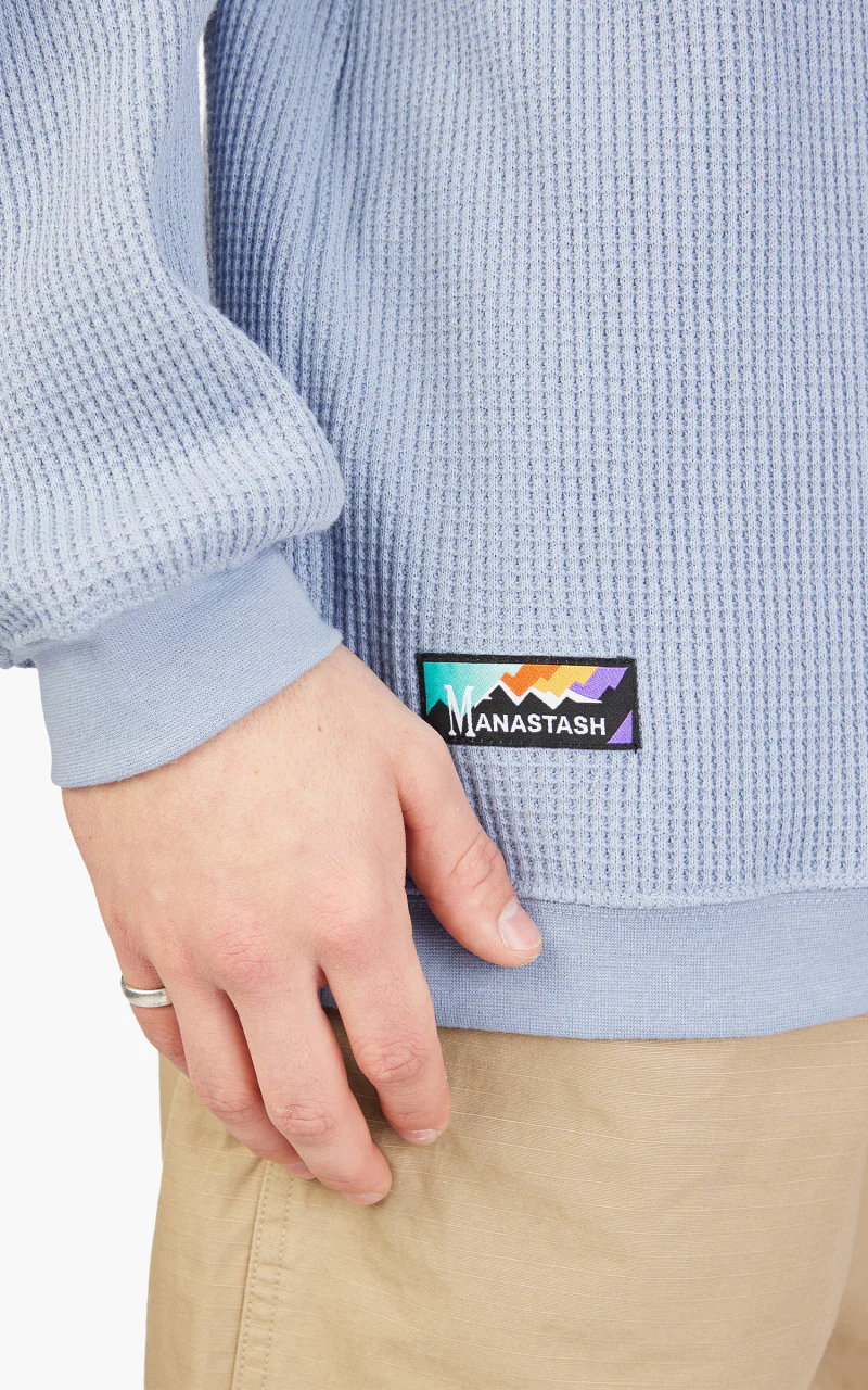 Manastash Snug Thermal L/S Blue Grey - Image 4