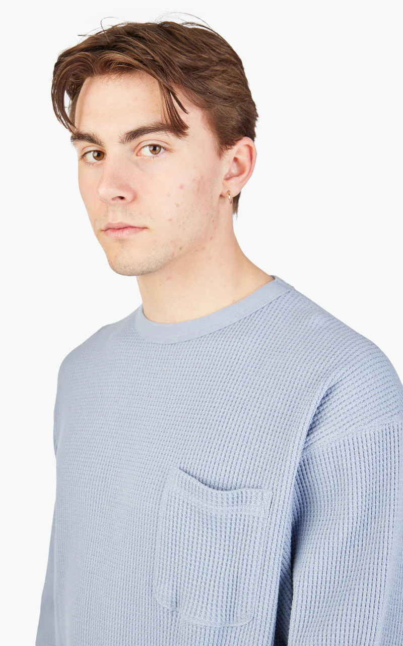 Manastash Snug Thermal L/S Blue Grey - Image 5