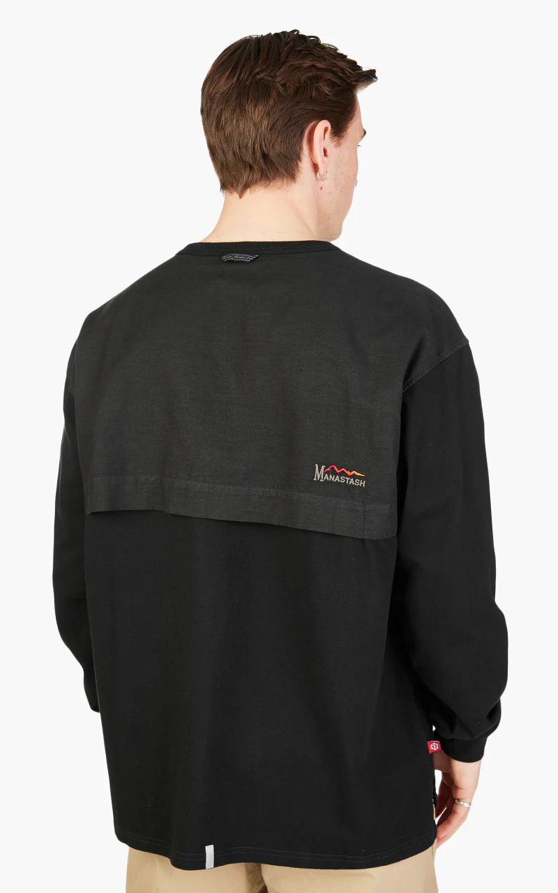 Manastash Vent L/S Tee Black - Image 6