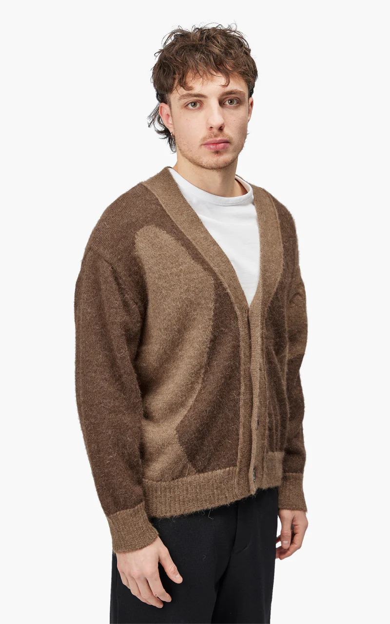 Markaware Alpaca Cardigan Natural Brown - Image 6