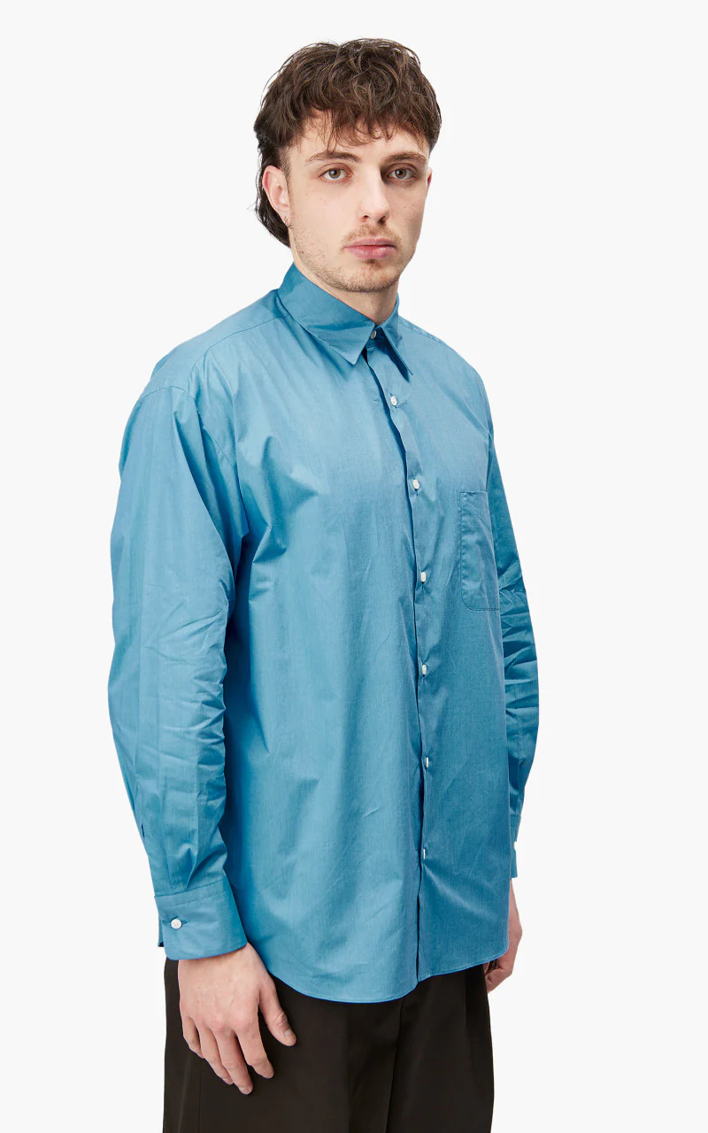 Markaware Comfort Fit Shirt Soktas Blue - Image 6