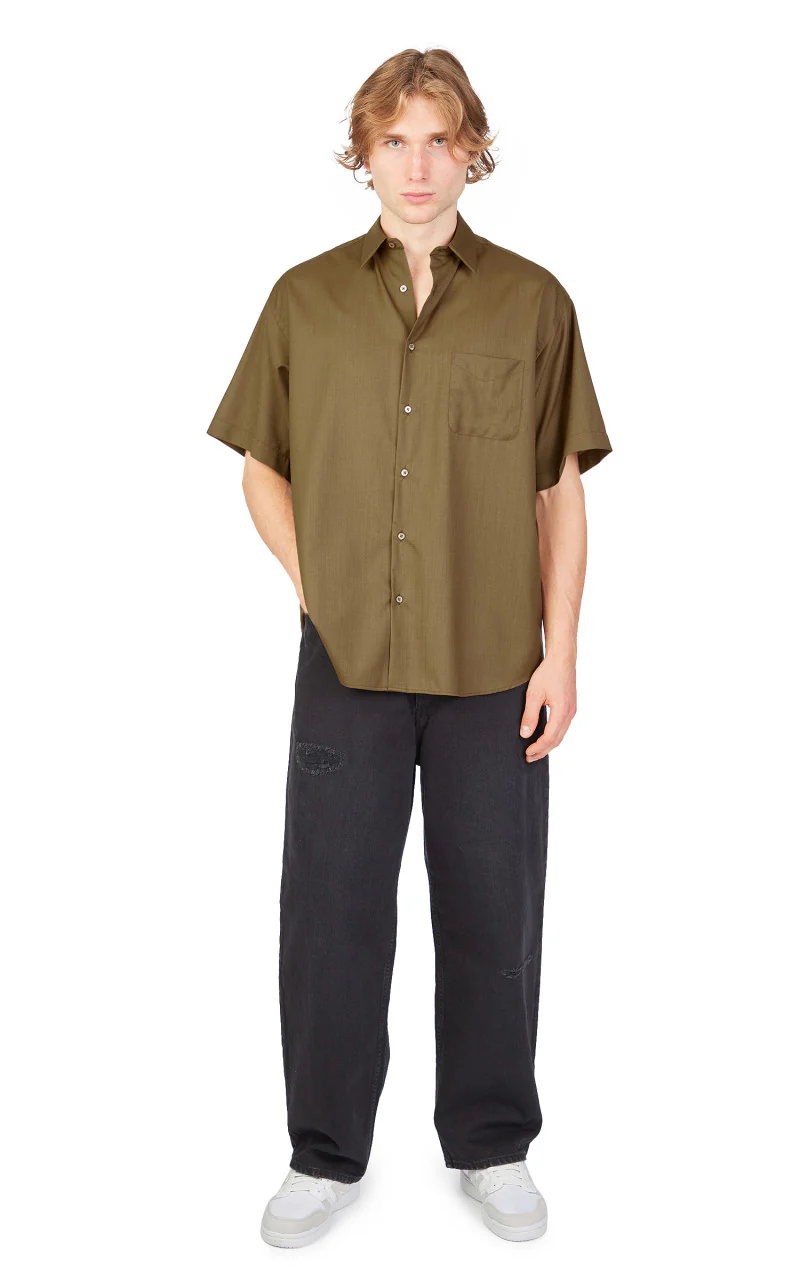 Markaware Comfort Fit Shirt S/S Khaki - Image 2