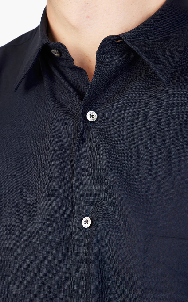 Markaware Comfort Fit Shirt S/S Navy - Image 3