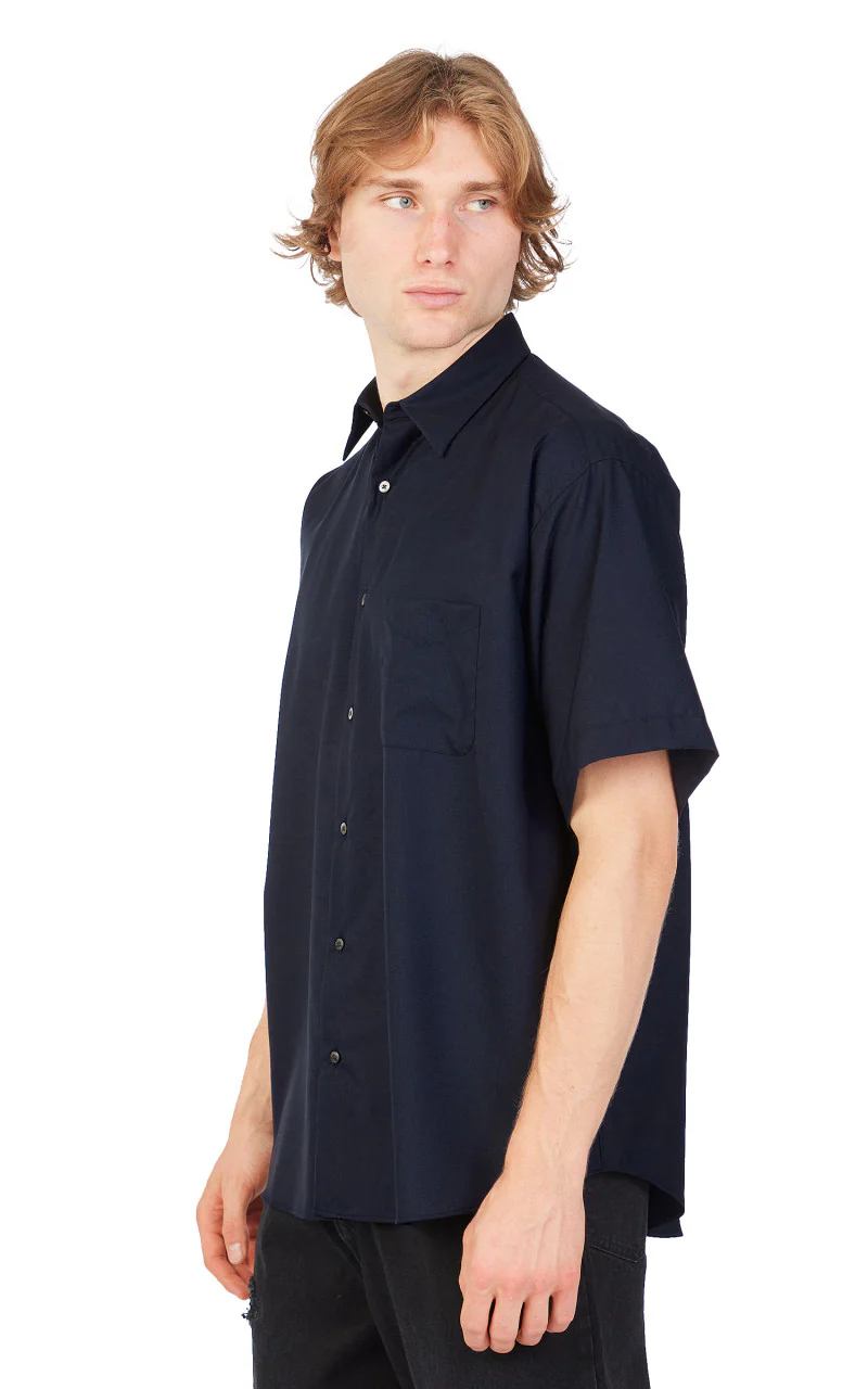 Markaware Comfort Fit Shirt S/S Navy - Image 4