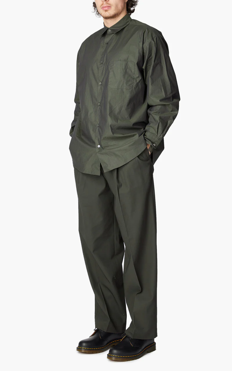 Markaware Double Pleated Easy Trouser Charcoal - Image 2