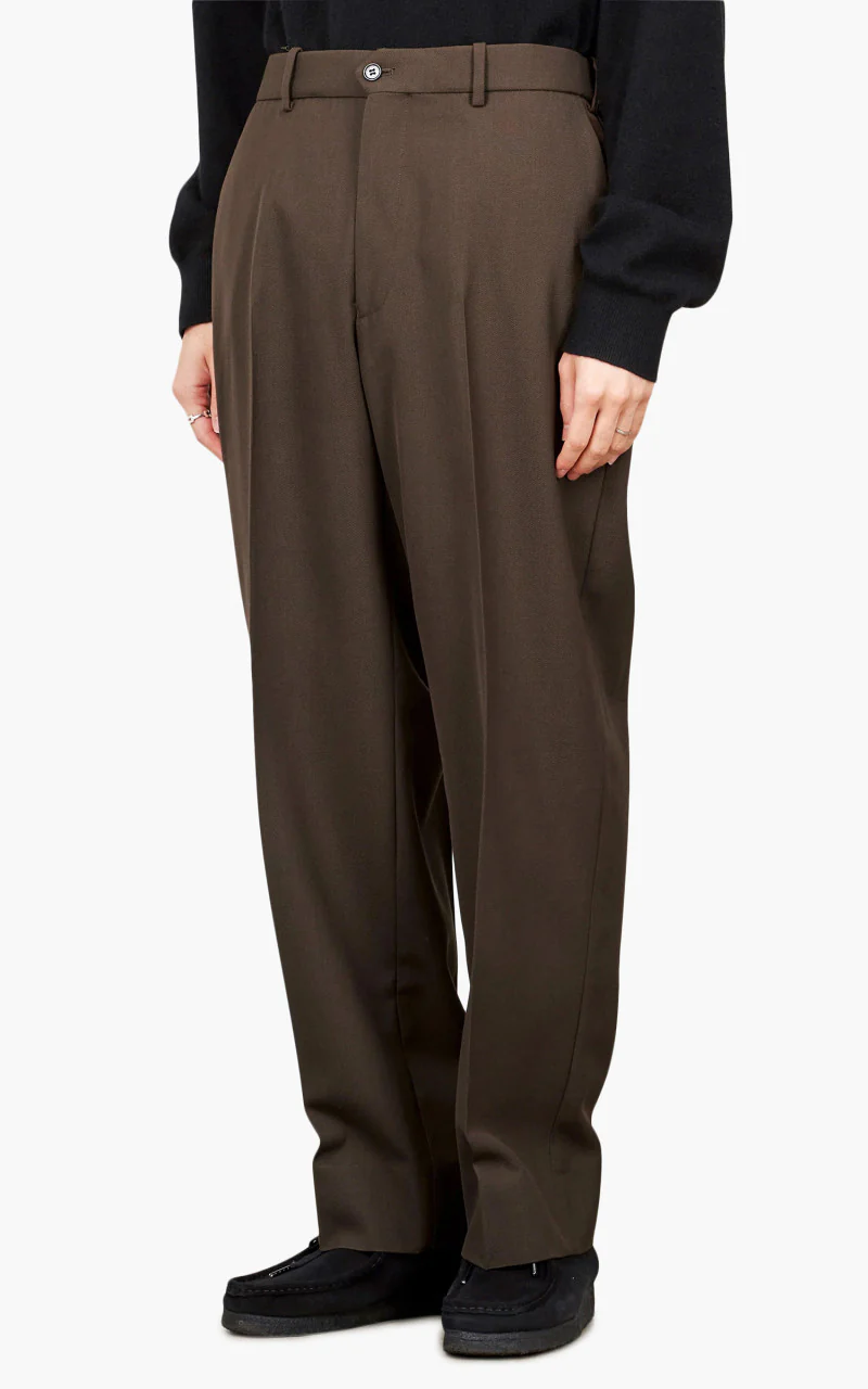Markaware Flat Front Trouser Brown Khaki - Image 6