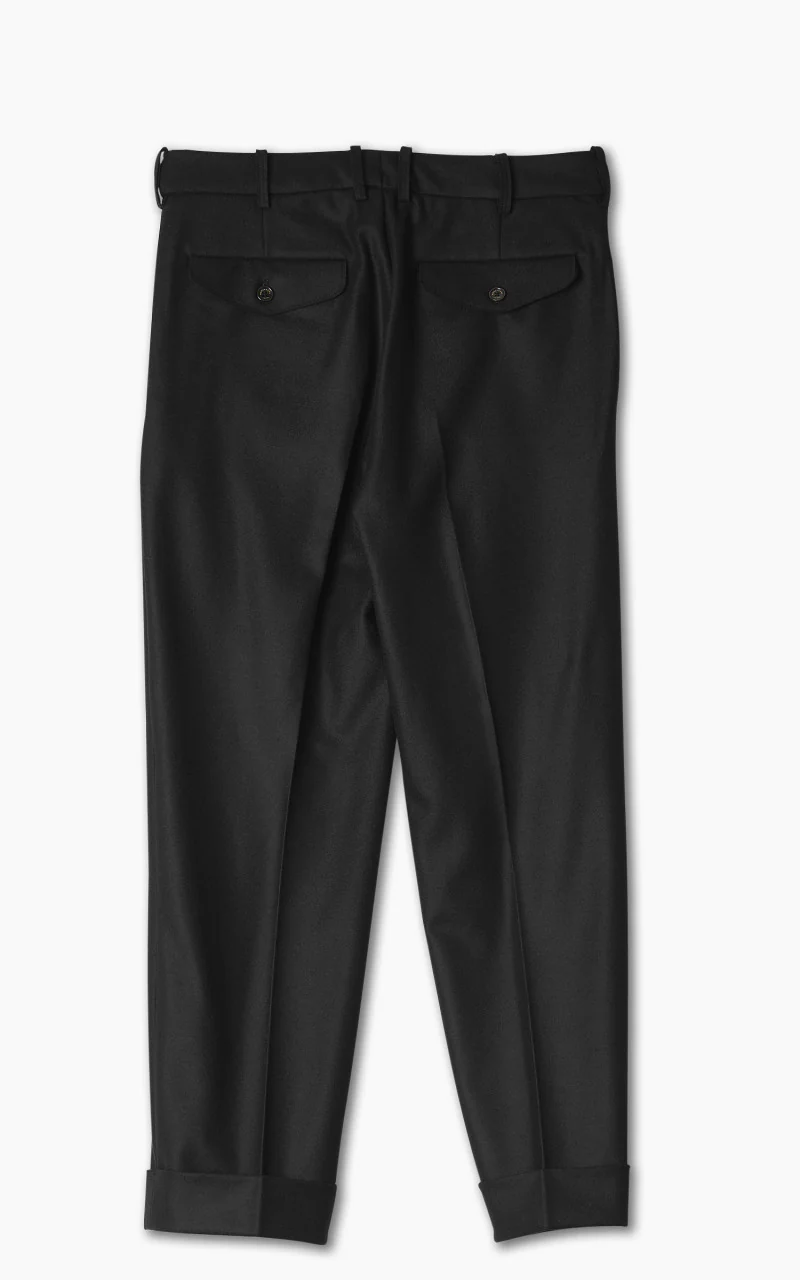 Markaware Flat Tapered Trousers Black - Image 4