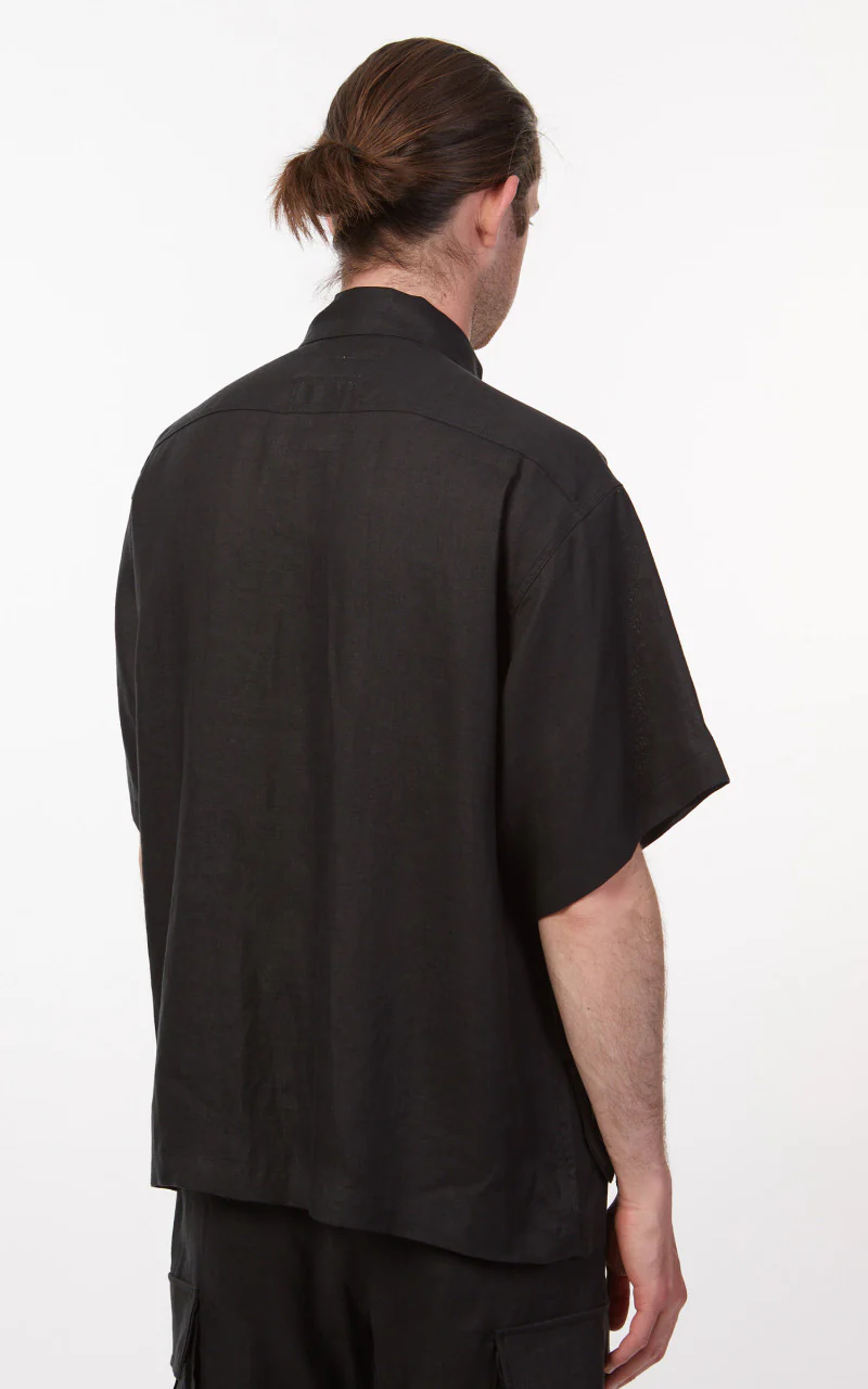 Markaware Jungle Fatigue S/S Hemp Shirt Charcoal Grey - Image 8