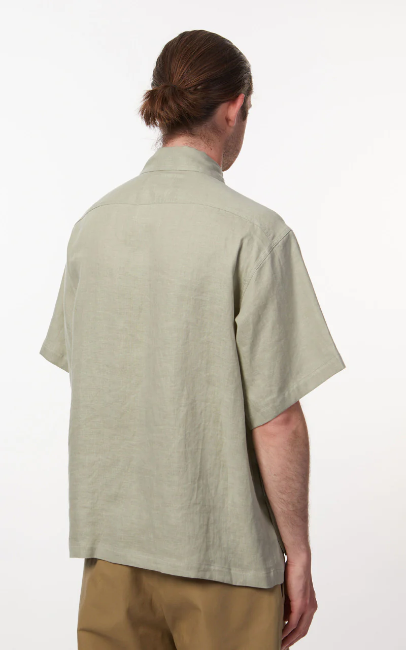 Markaware Jungle Fatigue S/S Hemp Shirt Sage - Image 6