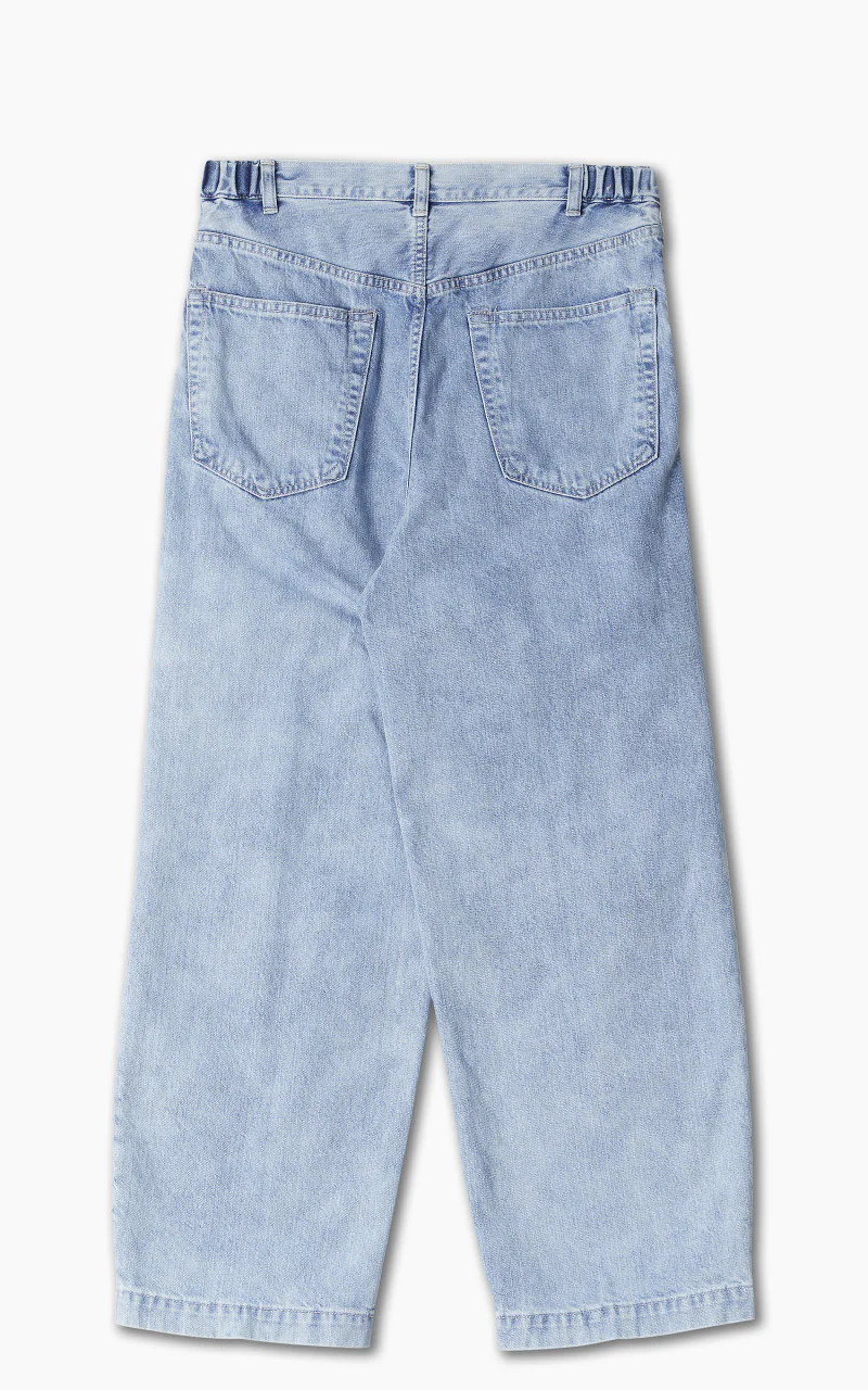 Markaware 'Marka' 1-Tuck Crease Jeans Faded Indigo - Image 3