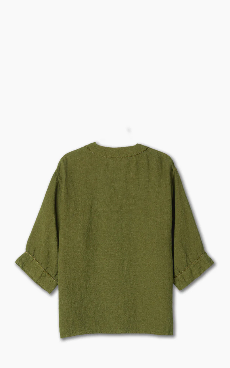 Markaware 'Marka' Baseball Shirt Green - Image 3