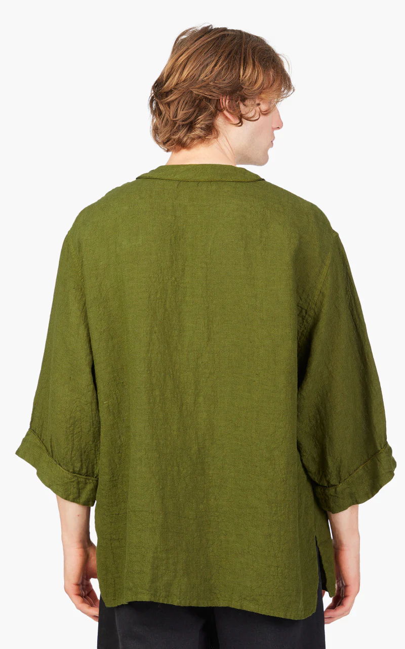 Markaware 'Marka' Baseball Shirt Green - Image 6