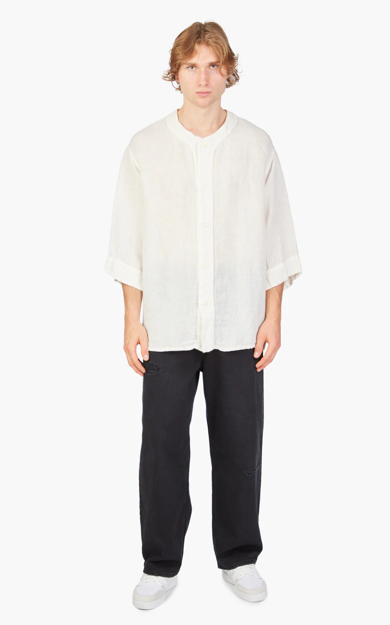 Markaware 'Marka' Baseball Shirt White - Image 2