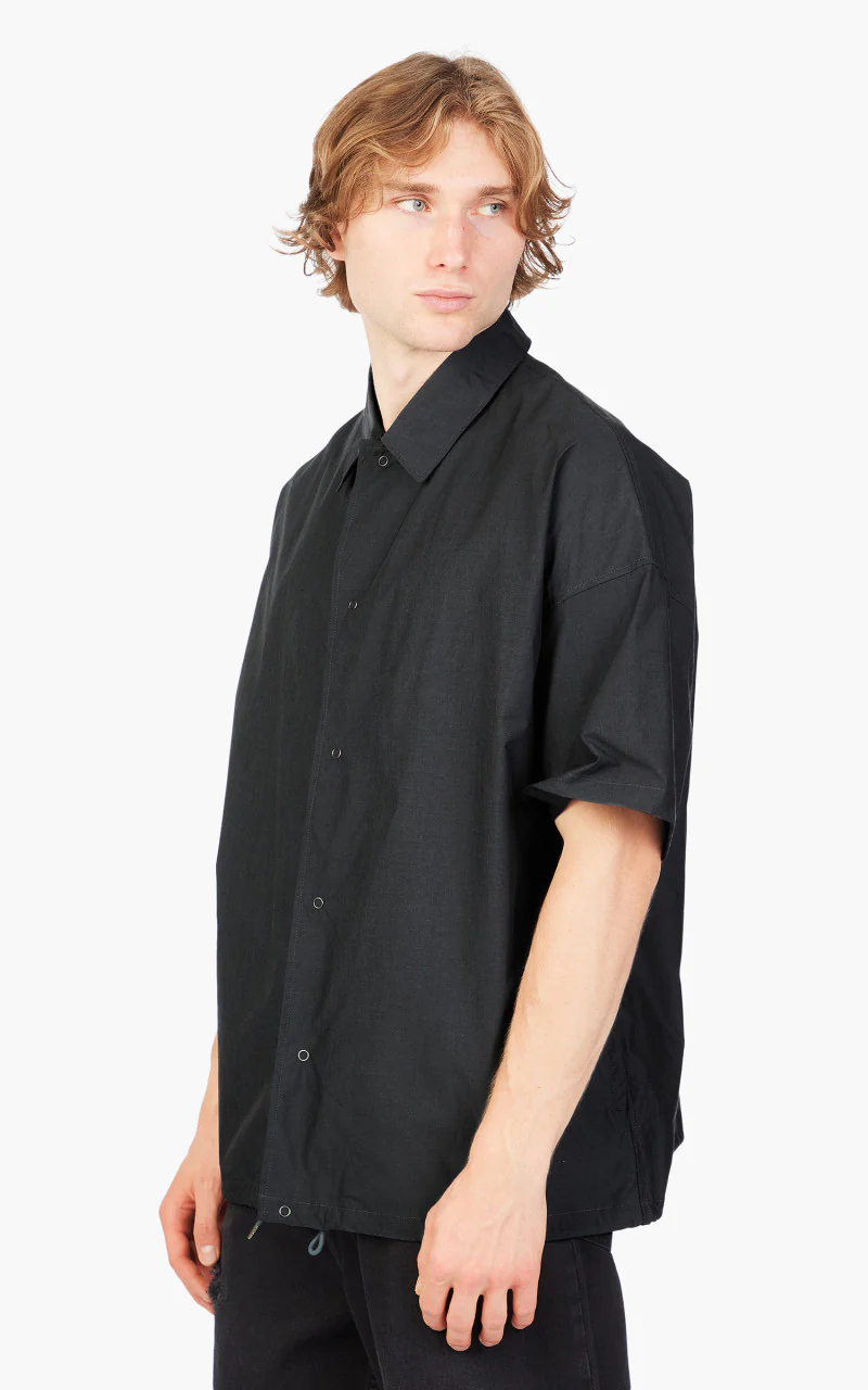 Markaware 'Marka' Coach Shirt S/S Charcoal - Image 4