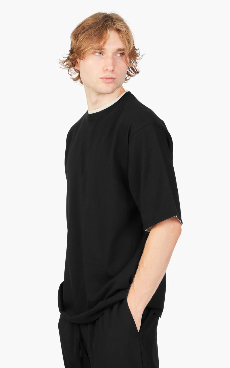 Markaware 'Marka' Layered Tee Black - Image 4