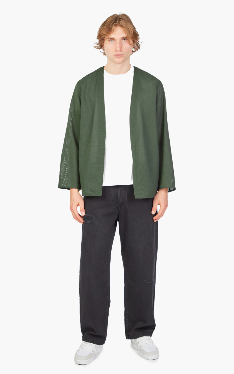 Markaware 'Marka' Minimalist Cardigan Olive - Image 2