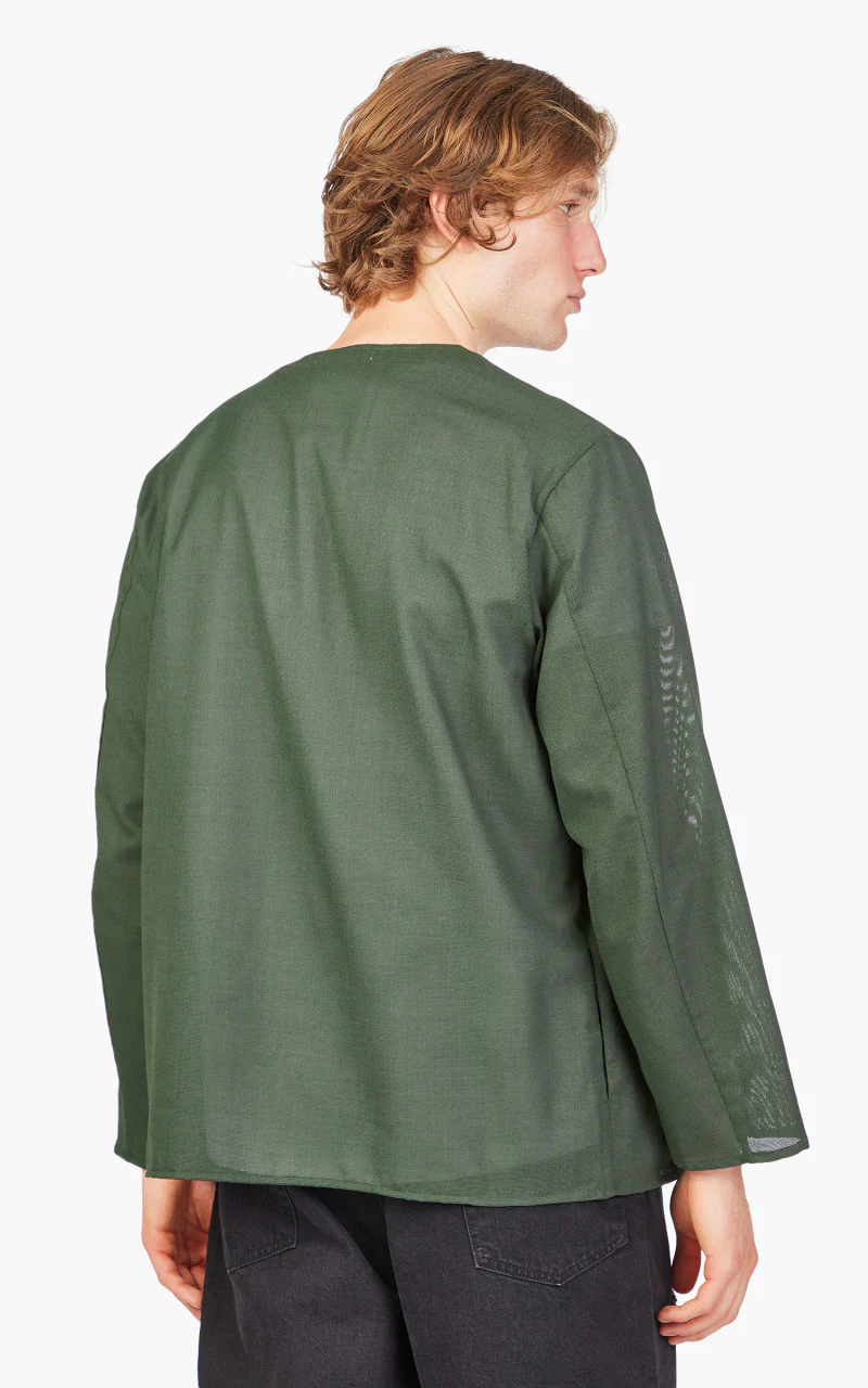 Markaware 'Marka' Minimalist Cardigan Olive - Image 4