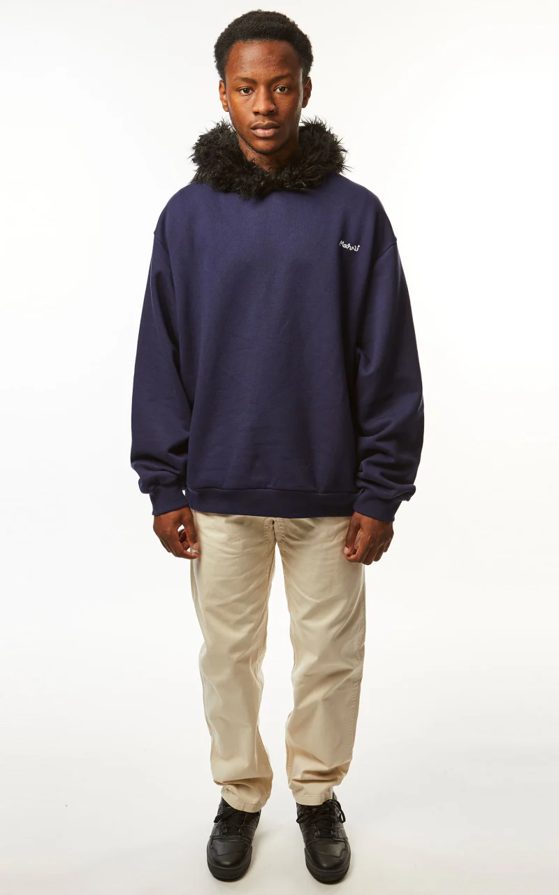 Marni Brushed Sweatshirt Ink - Image 3