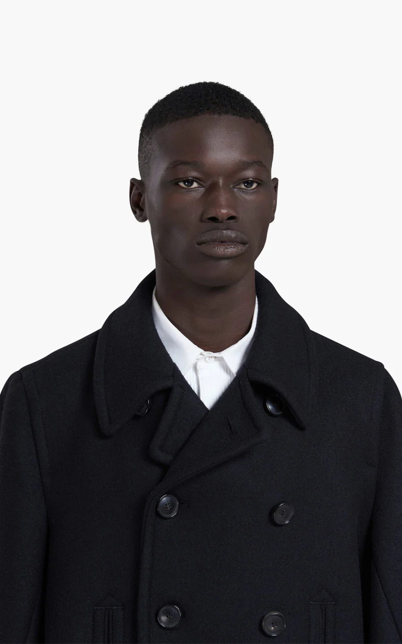 Marni Wool Coat Black - Image 5