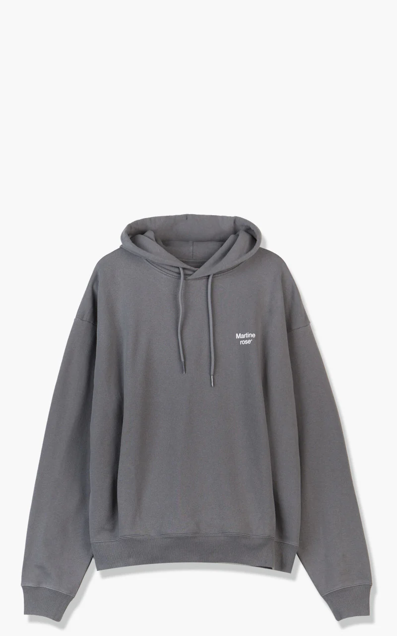 Martine Rose Knitted Classic Hoodie Grey