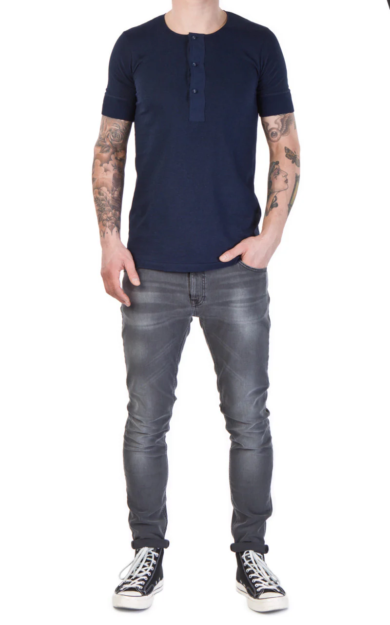 Merz b. Schwanen 103 Henley Ink Blue - Image 2