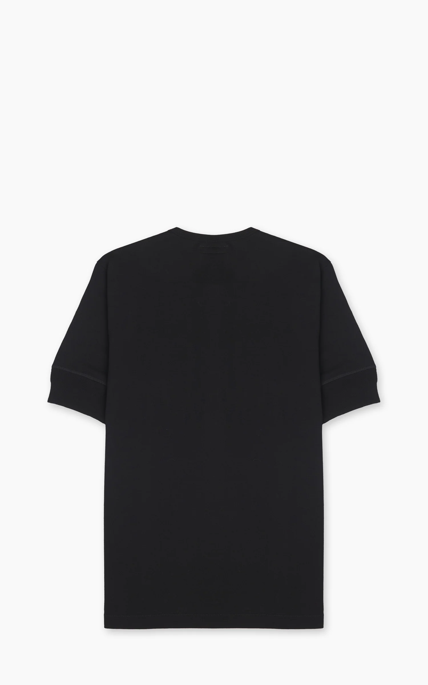 Merz b. Schwanen 103 Loopwheeled Henley Charcoal - Image 3