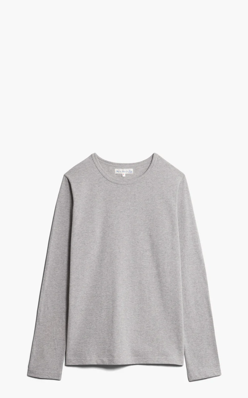 Merz b. Schwanen 1950sLS Tee Grey Melange