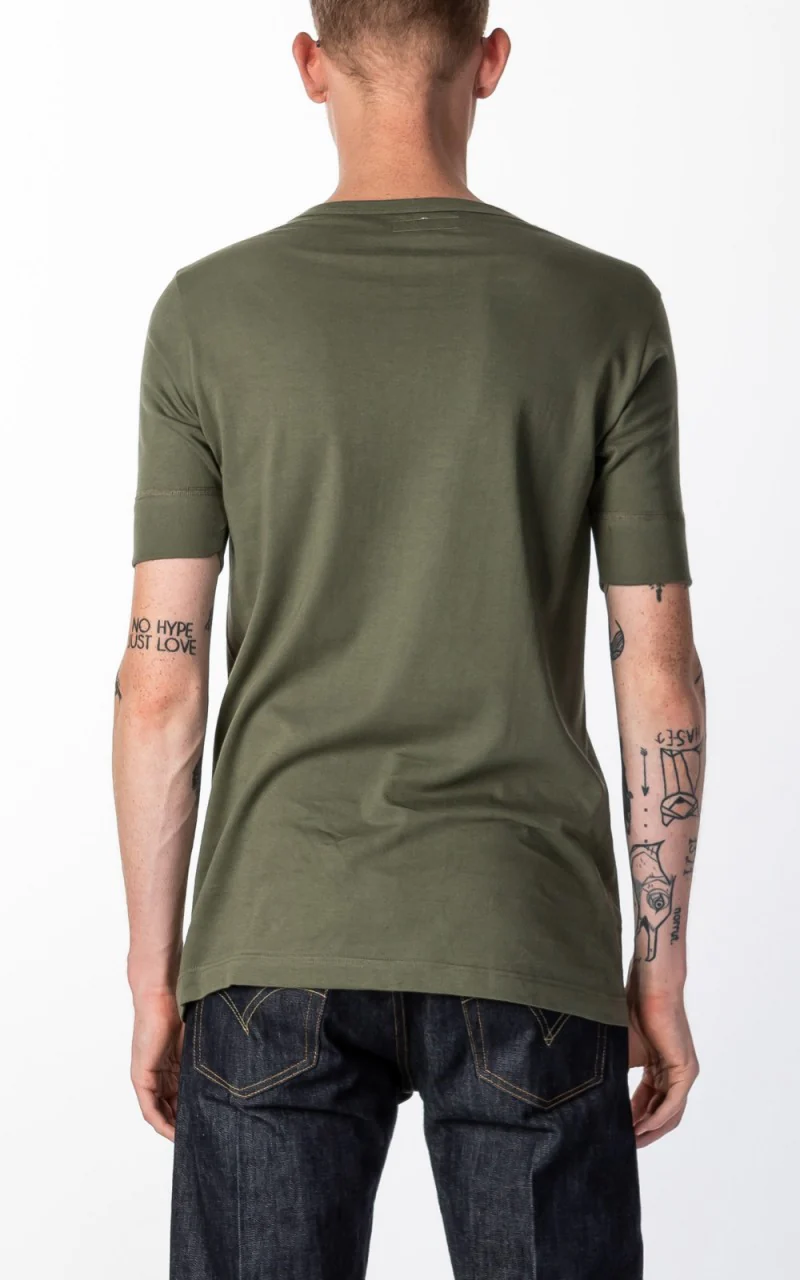Merz b. Schwanen 1960s Army Tee Army - Image 4