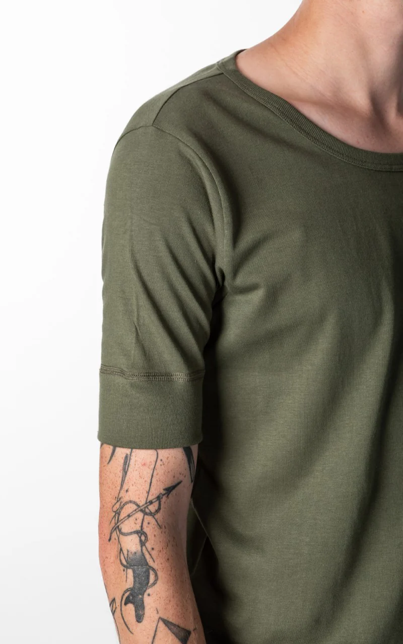 Merz b. Schwanen 1960s Army Tee Army - Image 6