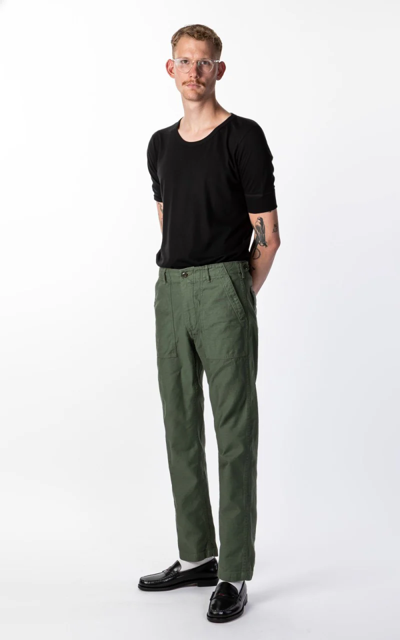 Merz b. Schwanen 1960s Army Tee Black - Image 4