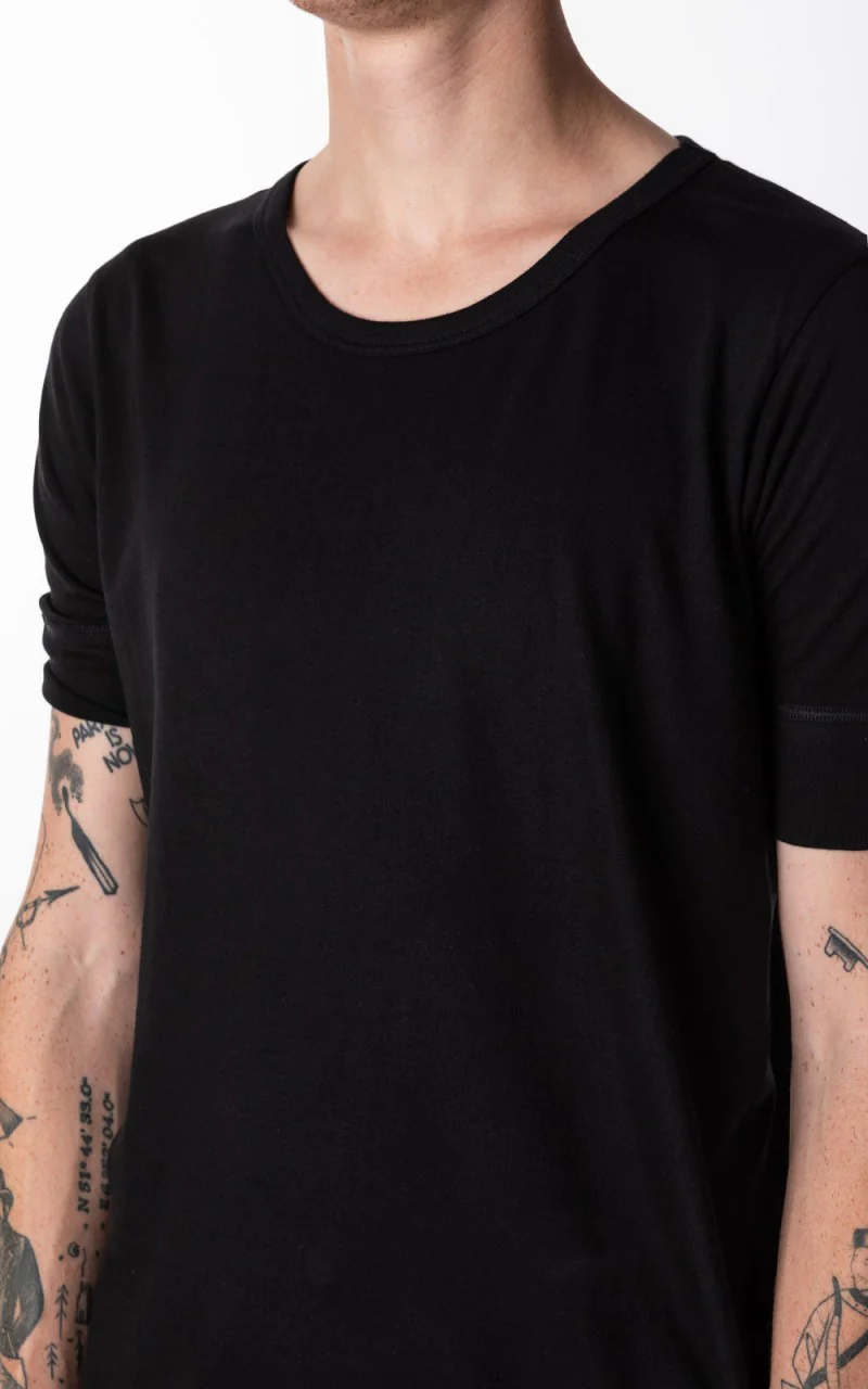 Merz b. Schwanen 1960s Army Tee Black - Image 6