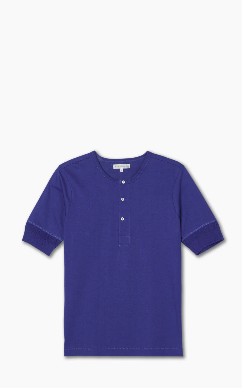 Merz b. Schwanen 207 Henley Vintage Blue