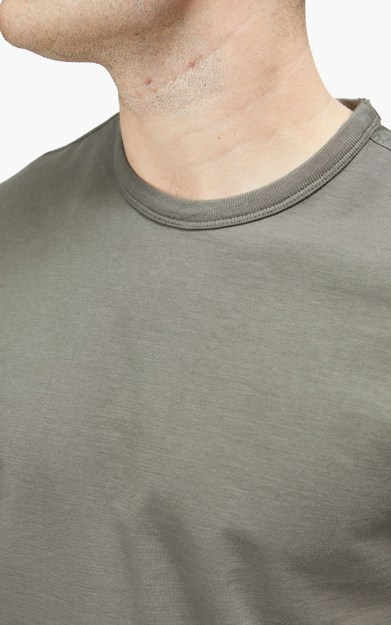 Merz b. Schwanen 210VF Tee Oversized Army - Image 5