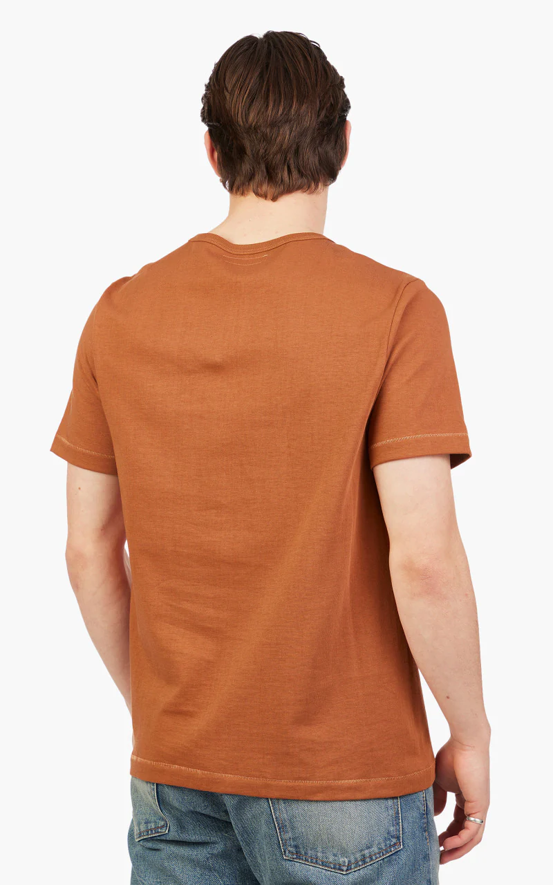 Merz b. Schwanen 215 Heavyweight Crew Neck Tee Sierra - Image 5