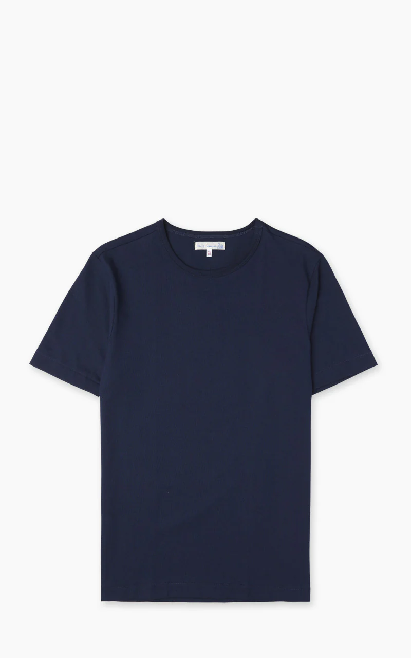 Merz b. Schwanen 2M15 Sturdy Jersey T-Shirt Ink Blue