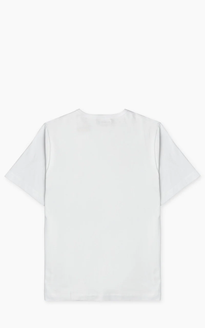 Merz b. Schwanen 2M15P Sturdy Jersey Pocket T-Shirt White - Image 6