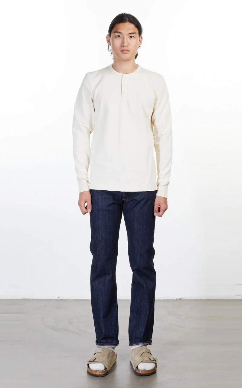 Merz b. Schwanen 2S04 Heavyweight Sweater Crew Nature - Image 2