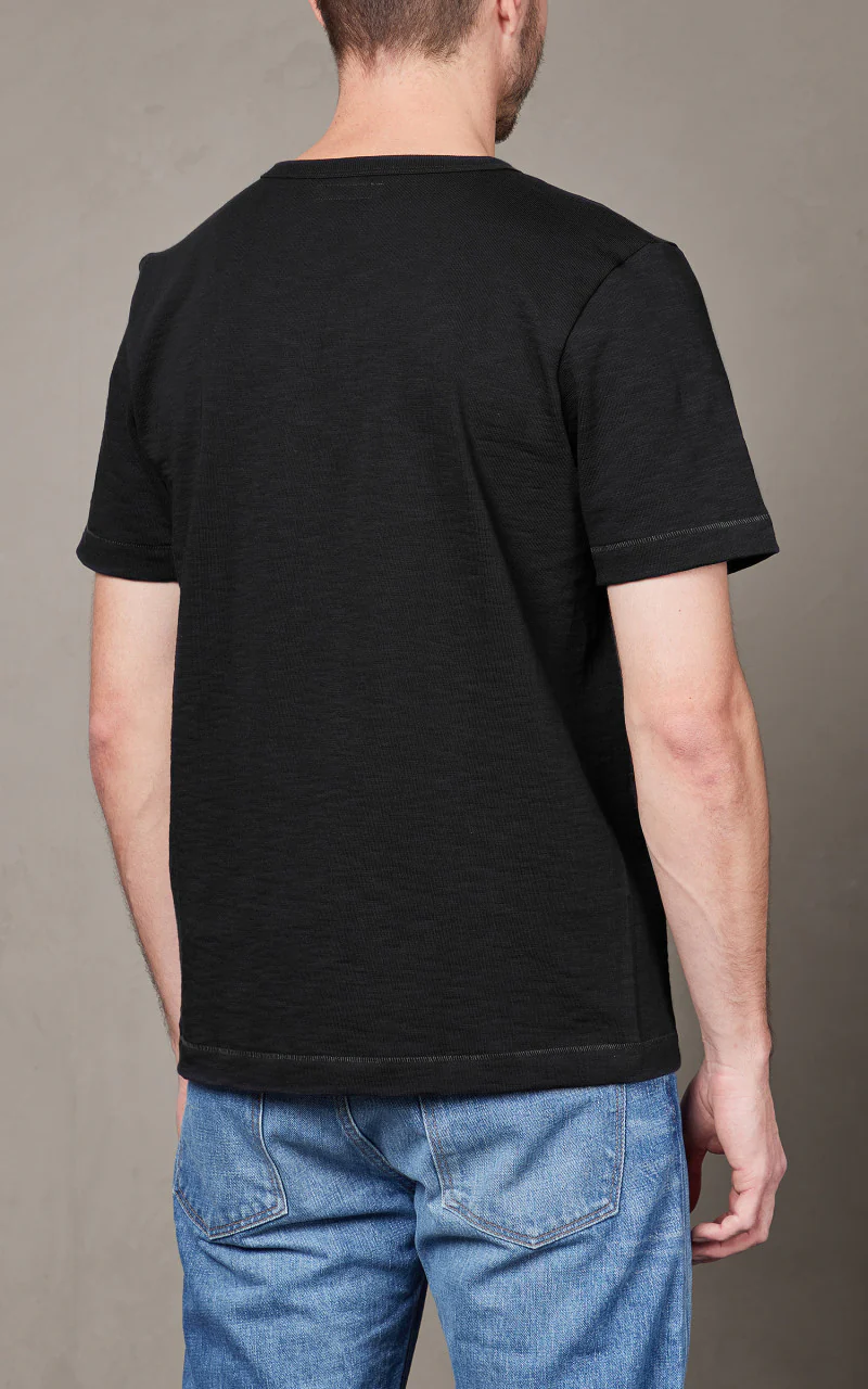 Merz b. Schwanen 2S14 Crew Neck Tee Charcoal - Image 5