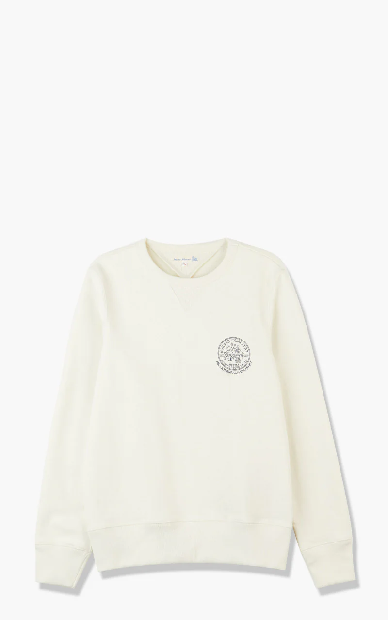 Merz b. Schwanen 344 Sweatshirt Eskimo Oat