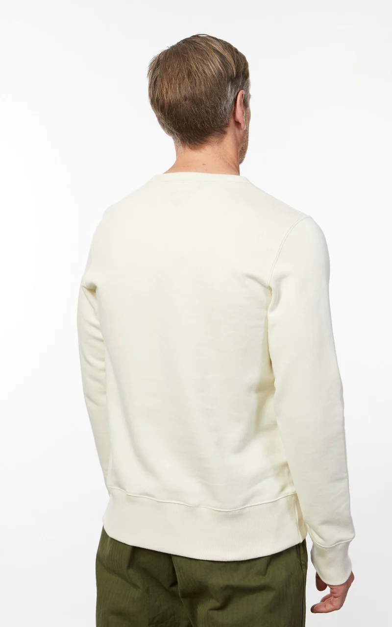 Merz b. Schwanen 344 Sweatshirt Eskimo Oat - Image 6