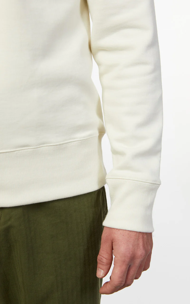 Merz b. Schwanen 344 Sweatshirt Eskimo Oat - Image 7