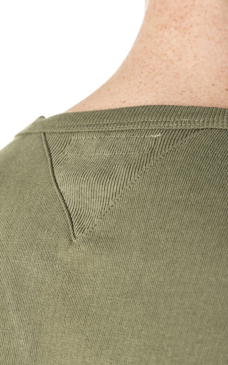 Merz b. Schwanen 346 Sweatshirt Army - Image 5