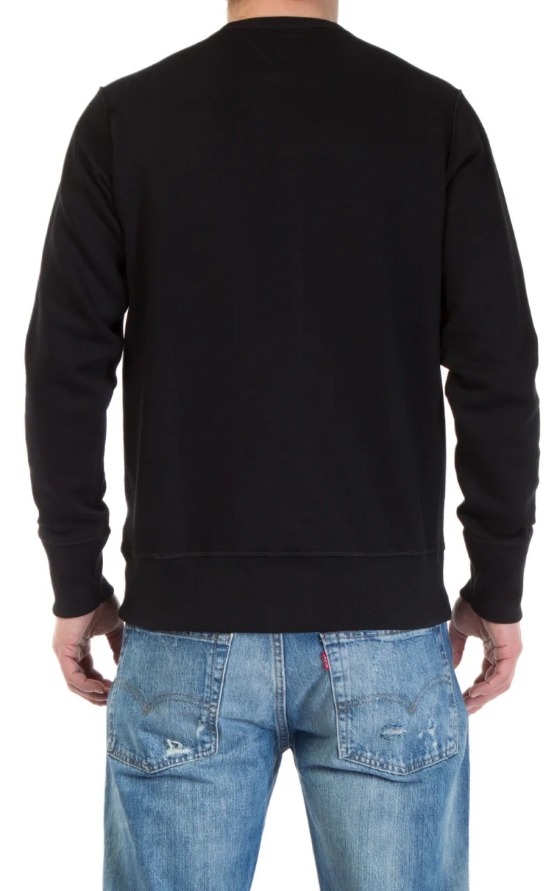 Merz b. Schwanen 346 Sweatshirt Black - Image 4