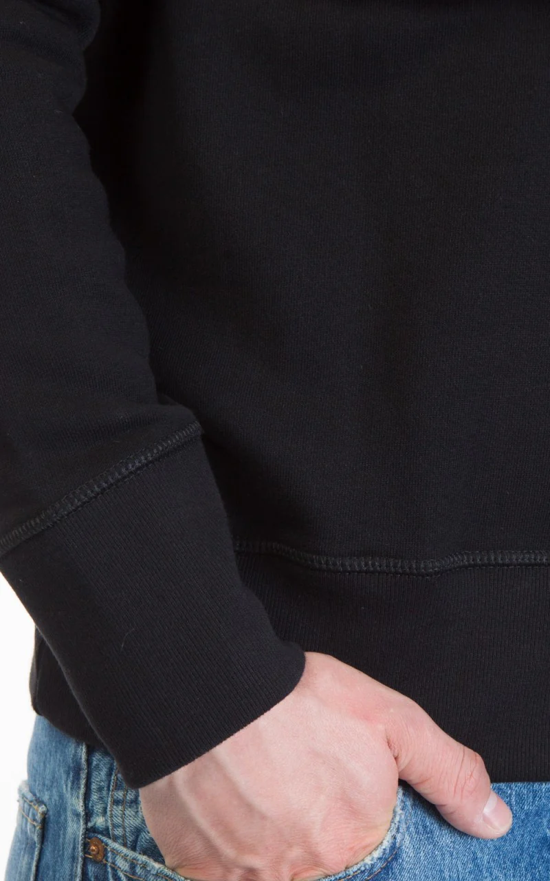Merz b. Schwanen 346 Sweatshirt Black - Image 5