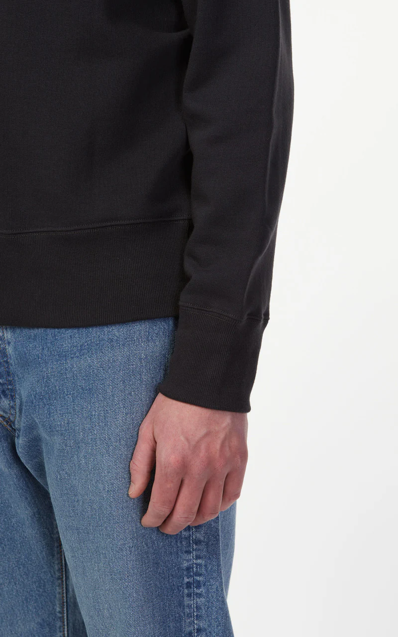 Merz b. Schwanen 346 Sweatshirt Charcoal - Image 7