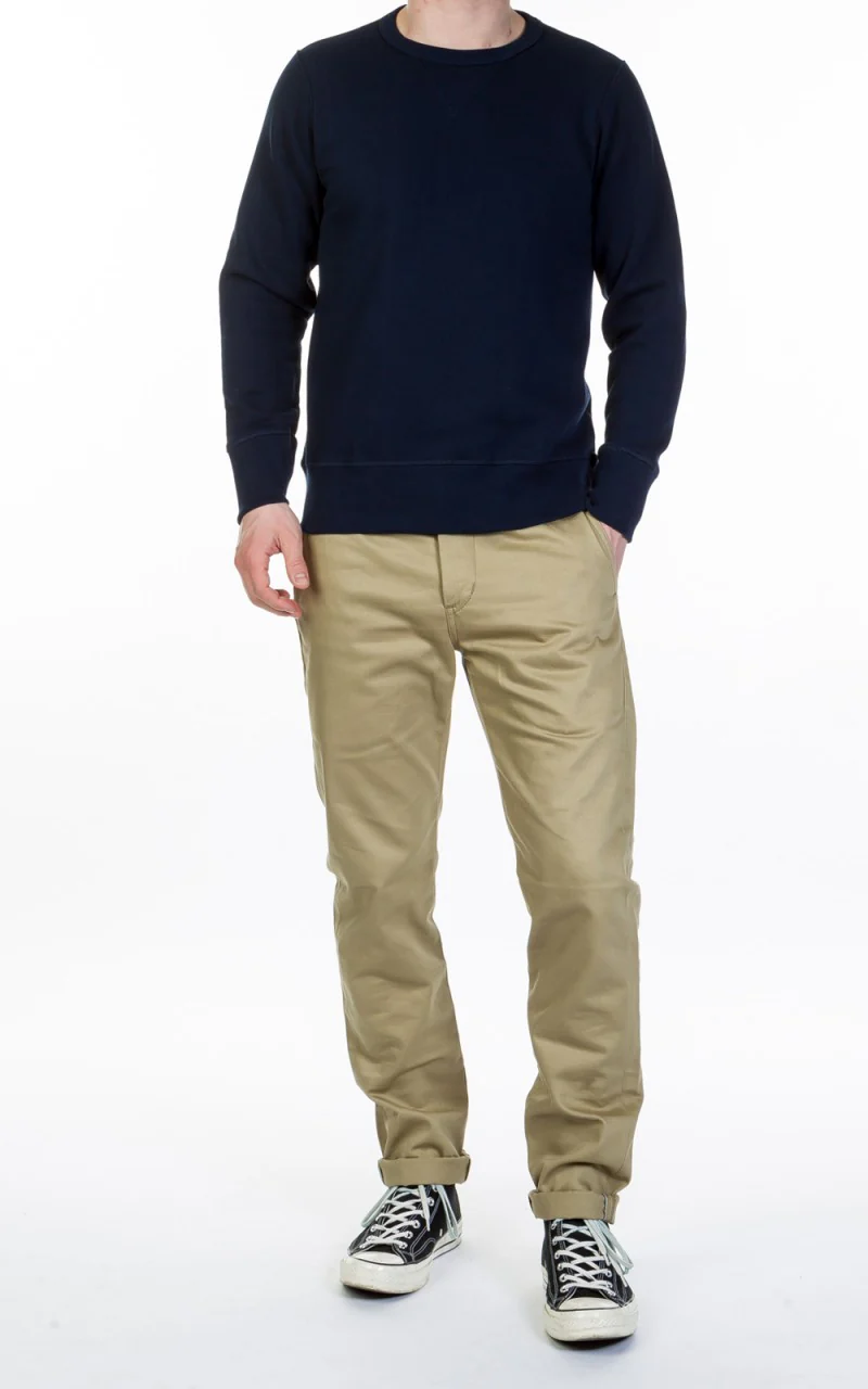 Merz b. Schwanen 346 Sweatshirt Ink Blue - Image 2